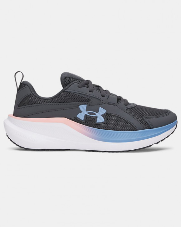 UA Charged+ Assert 11 Girls' Grade School Running Shoes - 6006914-016