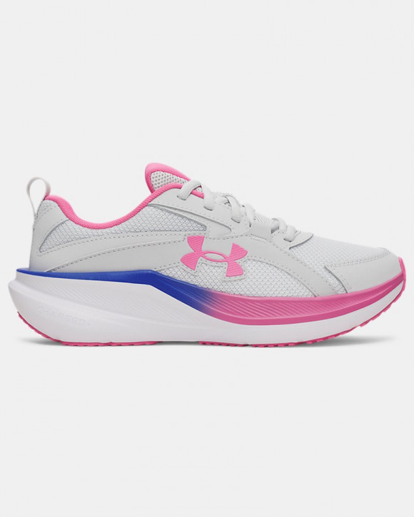 UA Charged+ Assert 11 Girls' Grade School Running Shoes - 6006914-023