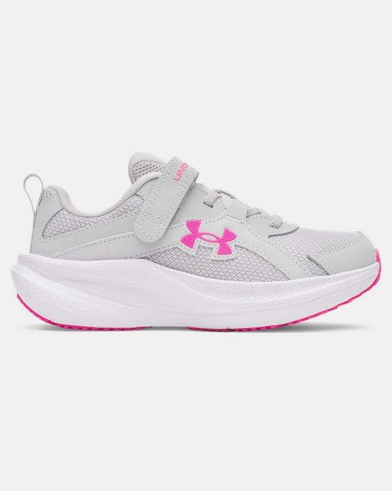 UA Assert 11 AC Wide Girls' Pre-School Running Shoes - 6006918-014