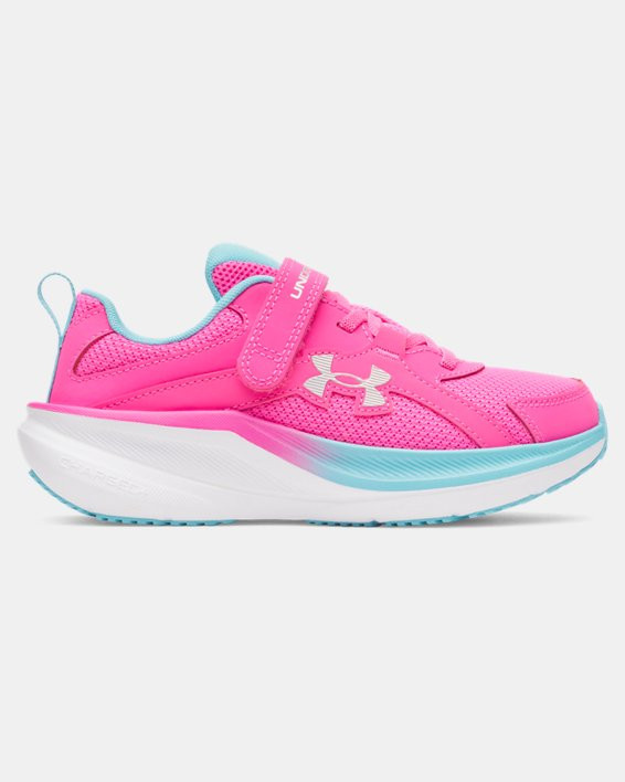 UA Assert 11 AC Wide Girls' Pre-School Running Shoes - 6006918-694