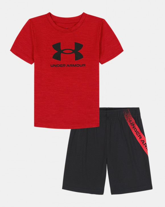 UA Tech Fade Little Boys' Set - 6008356-600