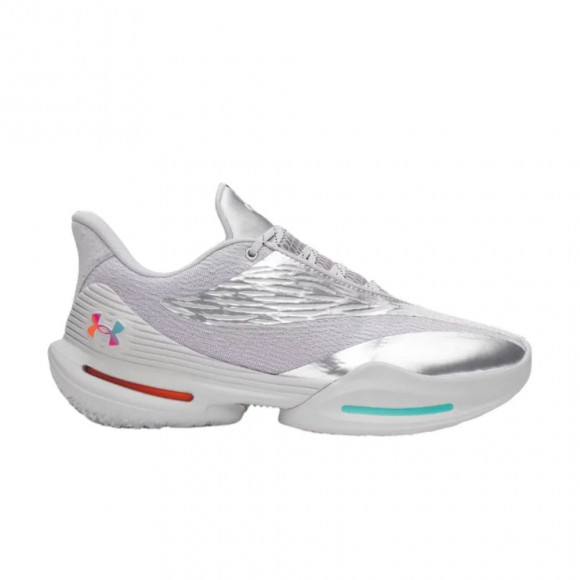 Under Armour Fox 3 Future Fox 'Halo Gray Metallic Silver' | White | Men's Size 11.5 - 6009223-014