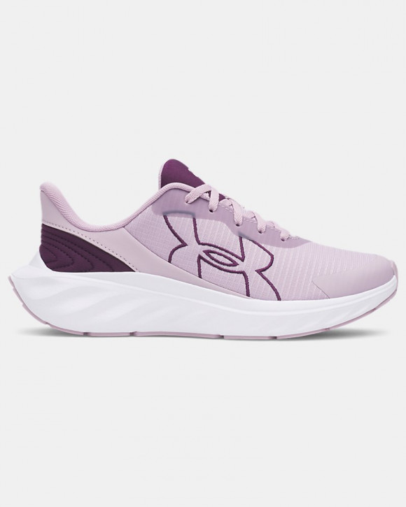 UA Ascend Big Logo Girls' Grade School Running Shoes - 6011619-698