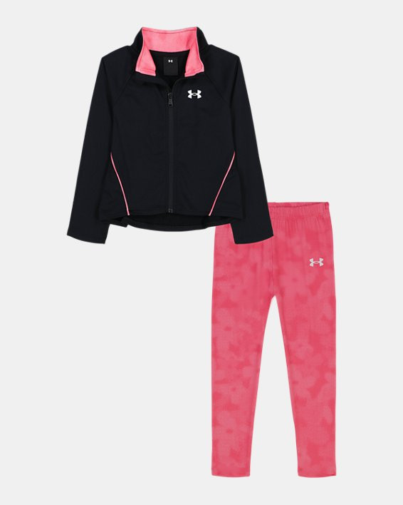 UA Rival Flutter Little Girls' Track Suit - 6011856-001
