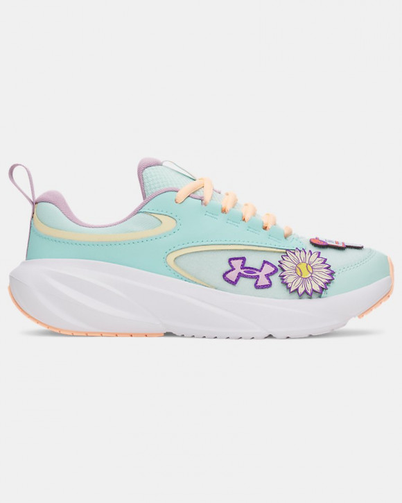 UA Surge 5 Patches Girls' Grade School Running Shoes - 6015226-791