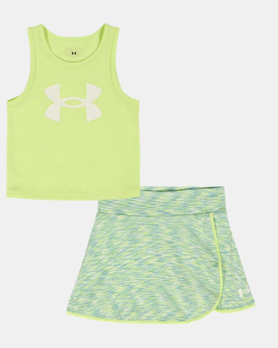 UA Wrap Little Girls' Skort Set - 6015530-391