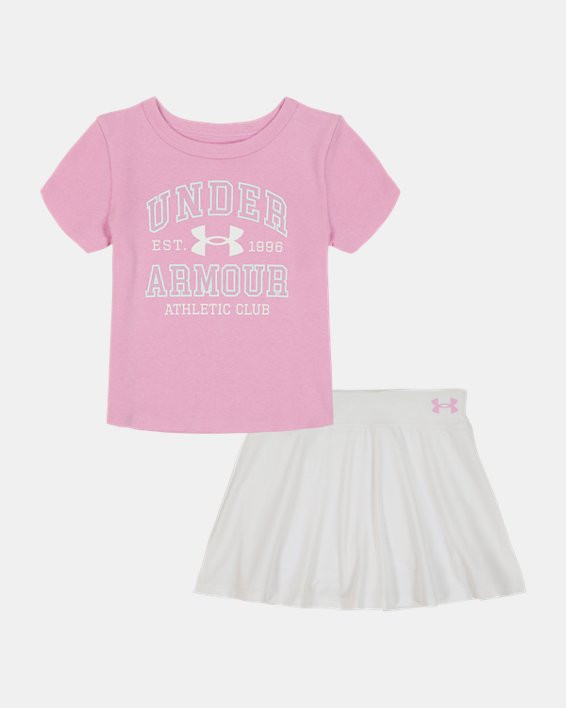 UA Club Little Girls' Skort Set - 6015544-669