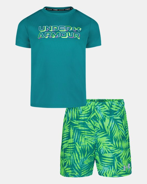 UA Palm Grid Little Boys' Set - 6015760-722