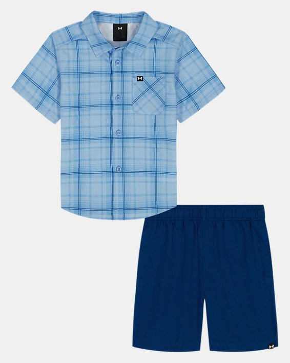 UA Drift Tide Printed Little Boys' Set - 6015843-465