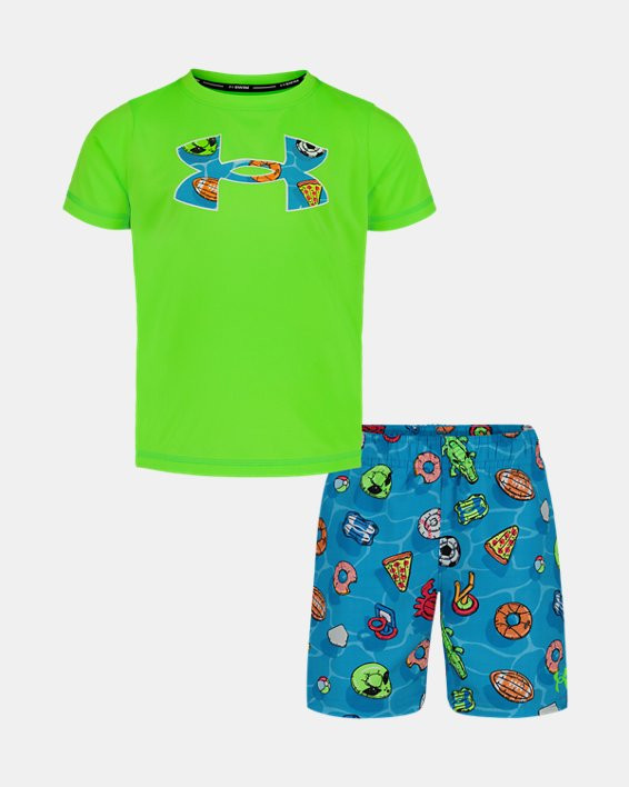 UA Pool Party Little Boys' Set - 6015852-389