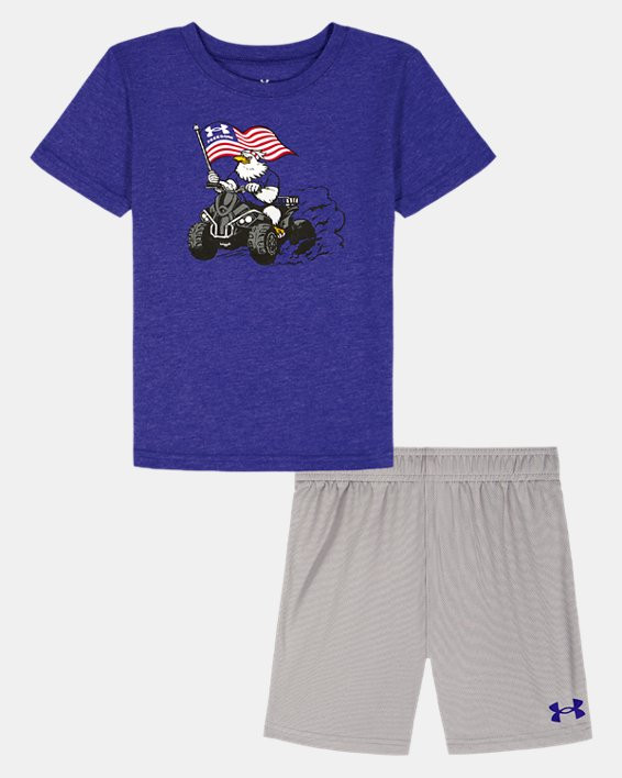 UA Freedom Eagle Little Boys' Set - 6015854-400