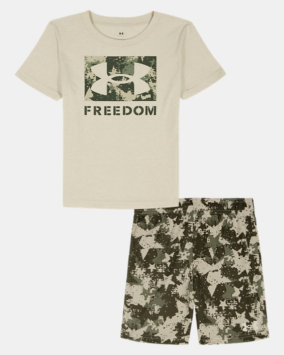 UA Freedom Stars Little Boys' Set - 6015868-280