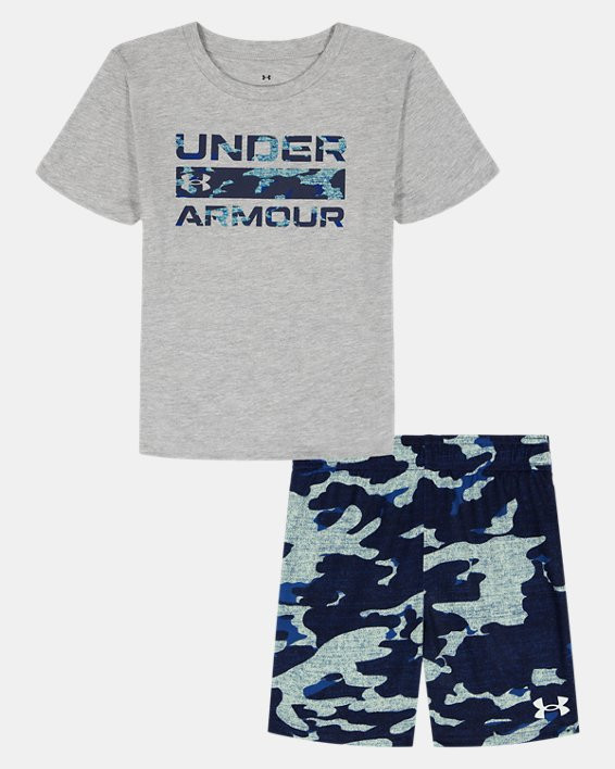 UA Camo Logo Little Boys' Set - 6015887-011