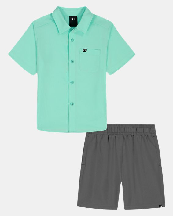 UA Drift Tide Fish Little Boys' Set - 6016041-361