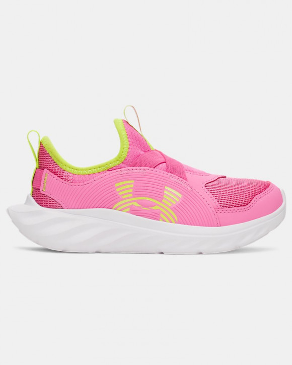 UA Turbo Go Girls' Pre-School Running Shoes - 6017517-637
