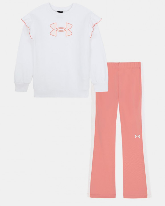 UA Rival Fleece Little Girls' Tunic Set - 6019672-100