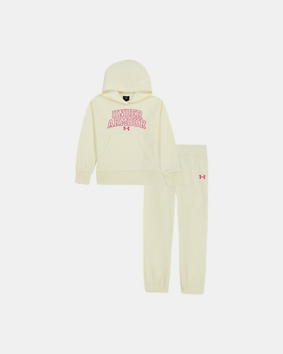 UA Rival Fleece Little Girls' Set - 6019712-513