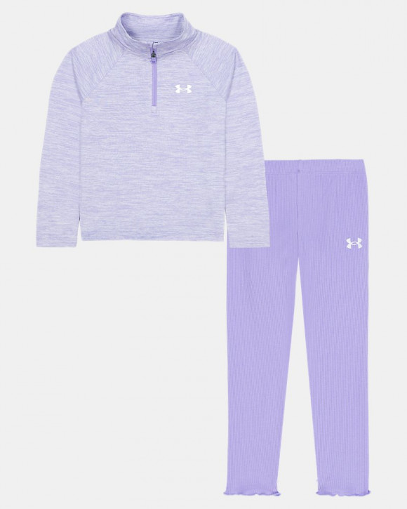 UA Tech Twist Little Girls' Set - 6019718-538