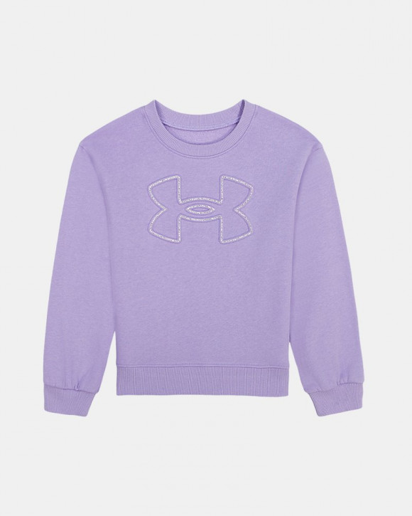 UA Rival Embossed Girls' Crew - 6019748-538