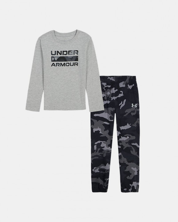 UA Stacked Camo Little Boys' Set - 6019821-011