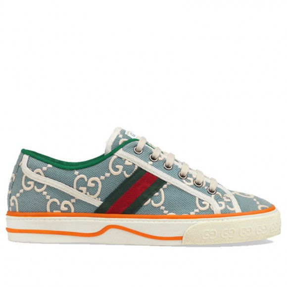 Gucci Womens WMNS Tennis 1977 'Light Blue' Light Blue/Ivory Sneakers/Shoes 606110-H0G10-3460 - 606110-H0G10-3460