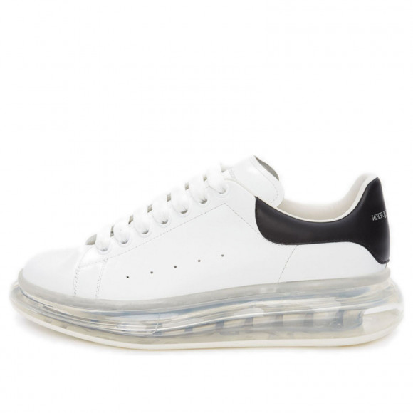 Alexamid McQueen Oversized Clear Sole Black Sneakers/Shoes 611698WHX98-9061 - 611698WHX98-9061