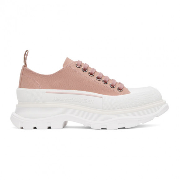 Alexander McQueen Pink Tread Slick Low Sneakers - 611705-W4LR1