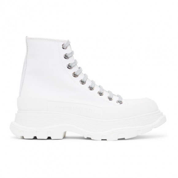 Alexander McQueen SSENSE Exclusive Black Tread Slick Sneakers - 611706-W4MV2