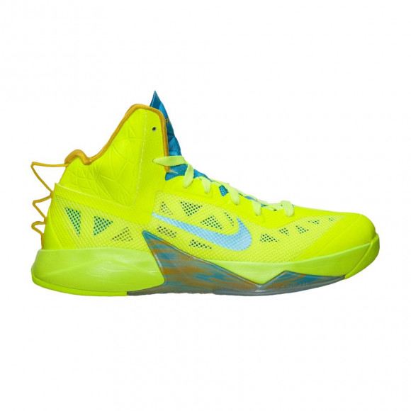 Nike Zoom Hyperfuse 2013 'Volt Vivid Blue' | Green | Men's Size 9.5 - 615896-700