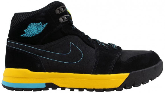 Air Jordan I 1 Trek Black/Gamma Blue-Varsity Maize - 616344-089