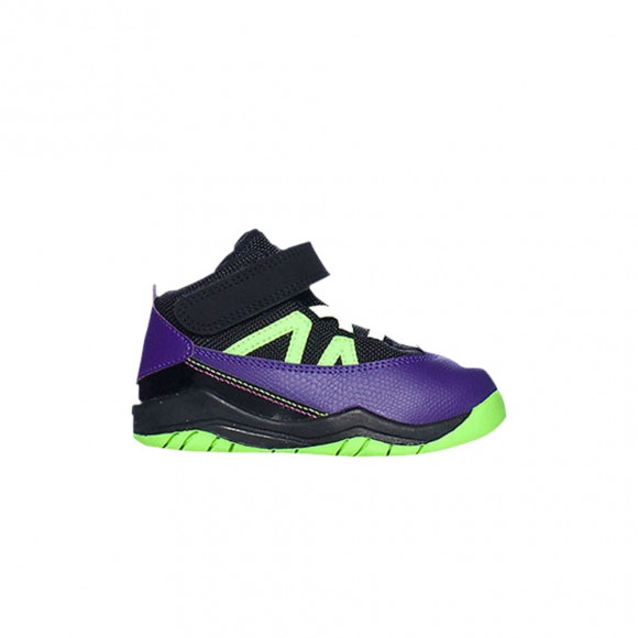 Air Jordan Prime Flight TD 'Court Purple Lime' | Black | Infant Size 10 - 616587-018
