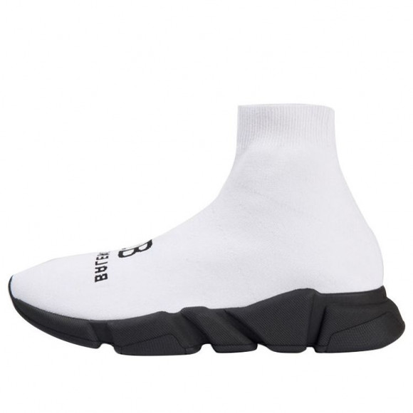 Balenciaga Recycled Speed Trainer 'White Black' - 617238W2A519010