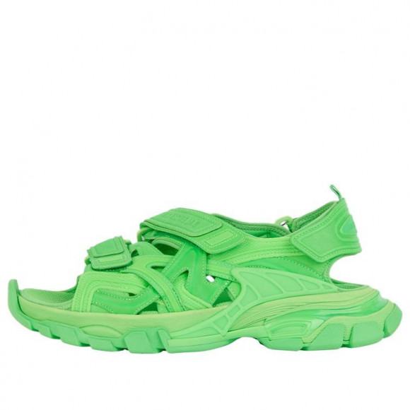 Balenciaga Track Sandal 'Fluo Green' - 617542W2KA13805