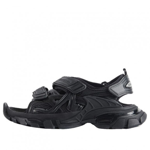 Balenciaga Track Black Sandals 617543W2CC11000 - 617543W2CC11000