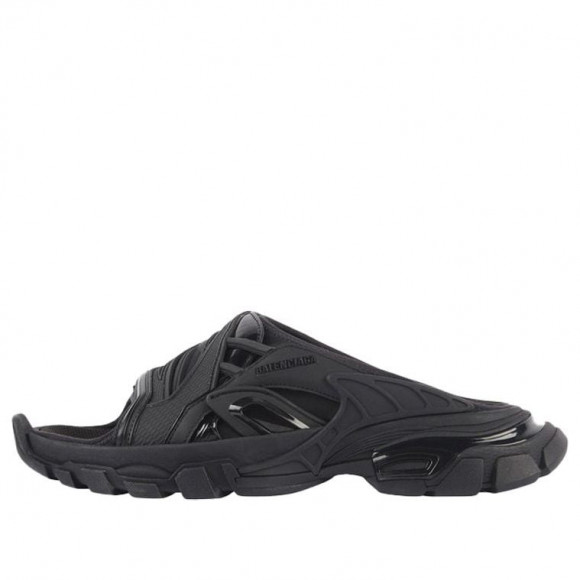 (WMNS) Balenciaga Track Slide Sandal 'Black' - 618084W2NA11000