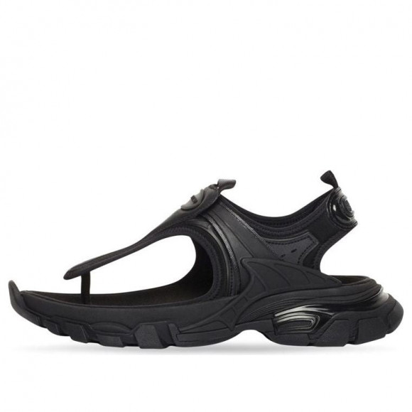 (WMNS) Balenciaga Track Sandals Black - 618089W2PA11000