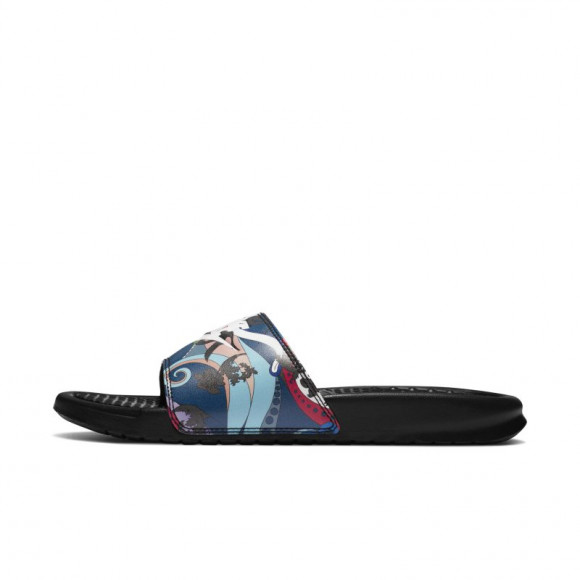 Sandal Nike Benassi JDI för kvinnor - Svart - 618919-039