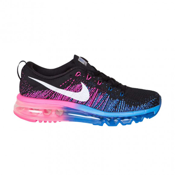Nike Wmns Flyknit Max 'Black Photo Blue Hyper Punch' | Women's Size 7.5 - 620659-002