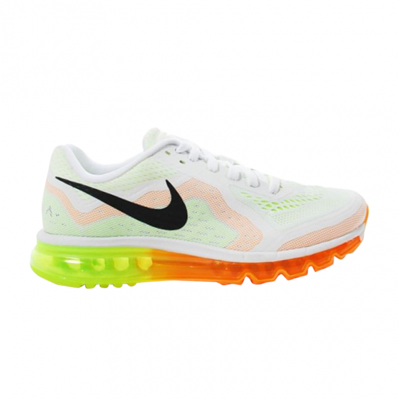Air Max 2014 'White Atomic Mango Volt' - 621077-101