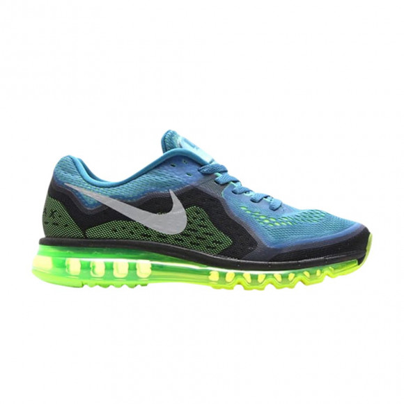 Nike Air Max 2014 'Rift Blue Flash Lime' | Men's Size 10 - 621077-403
