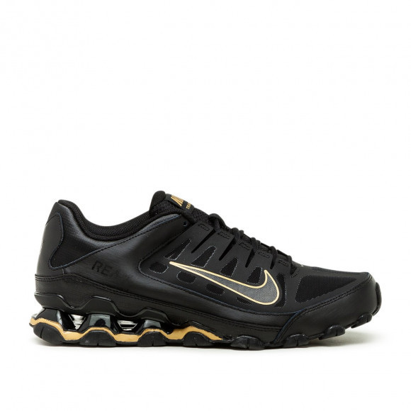 nike reax black and gold