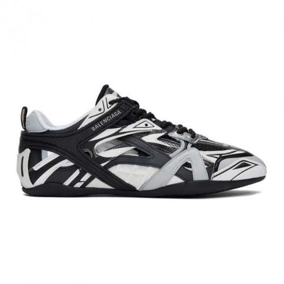 Balenciaga Black and Grey Drive Sneakers - 624343-W2FD1-1019