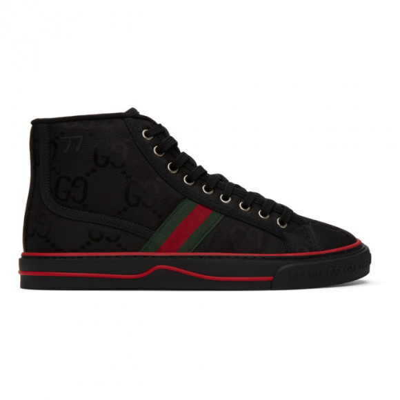 Gucci Black Gucci Tennis 1977 Off The Grid High-Top Sneakers - 629241-H9H80