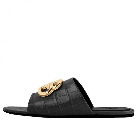 (WMNS) Balenciaga Sandals Black - 629537WA9D11088