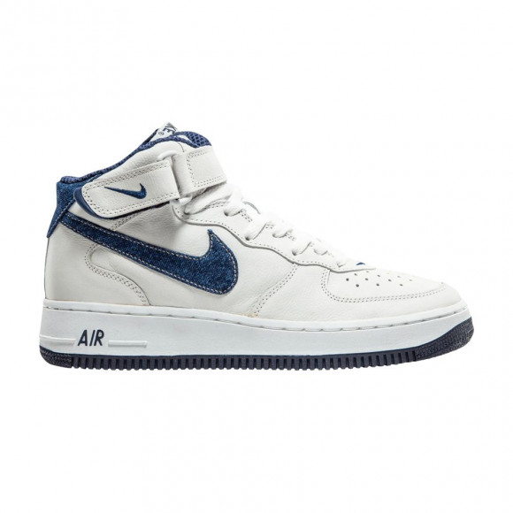 Nike Air Force 1 Mid 'White Denim' | Men's Size 8 - 630136-146