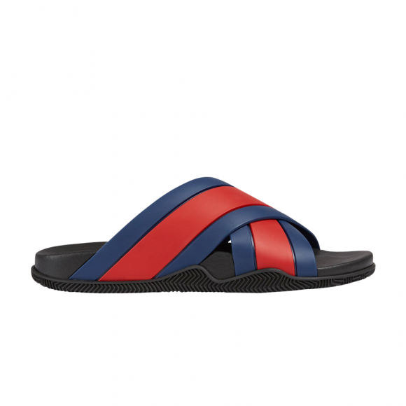 Gucci GG Slide Sandal 'Blue Red' - 630326-J8700-8497