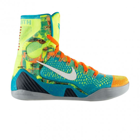 Nike Kobe 9 Elite 'Influence' Sample | Multi-Color | Men's Size 10.5 - 630847-300-S