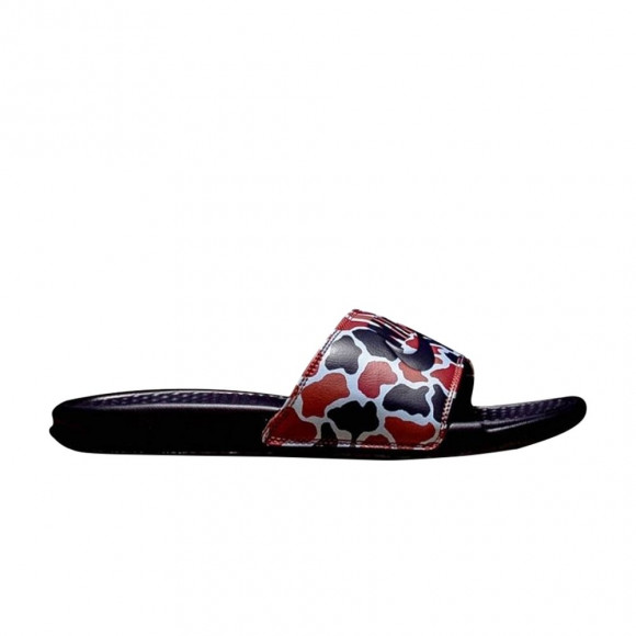Nike Benassi JDI Print 'Obsidian' | Blue | Men's Size 7 - 631261-405
