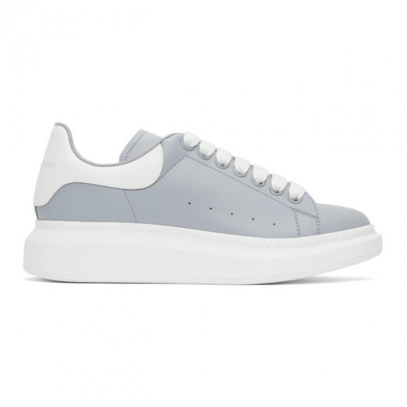Alexander McQueen Grey and White Oversized Sneakers - 634671WHGP5