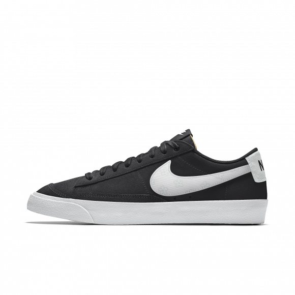 Chaussure military Nike Blazer Low '77 By You pour Homme - Noir - 6358708613